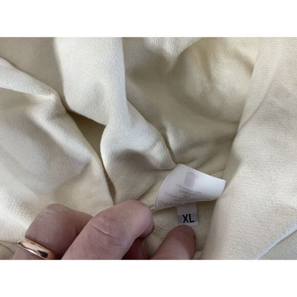 Gavin South Gilf Gavin Cream Cat Hooded Sweatshirt Thick Cotton Size XL - Picture 5 of 9